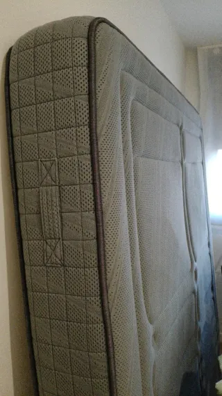 Colchón Viscoelástico Gris 1'50 x 1'90