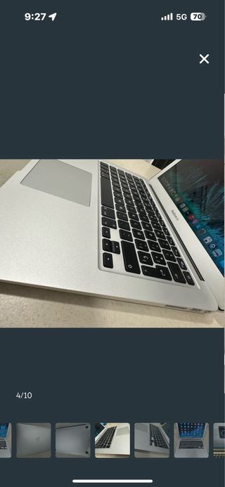 MacBook Air 13 Plata