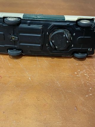 Coche Policía Hojalata Vintage Ichiko 1950-60