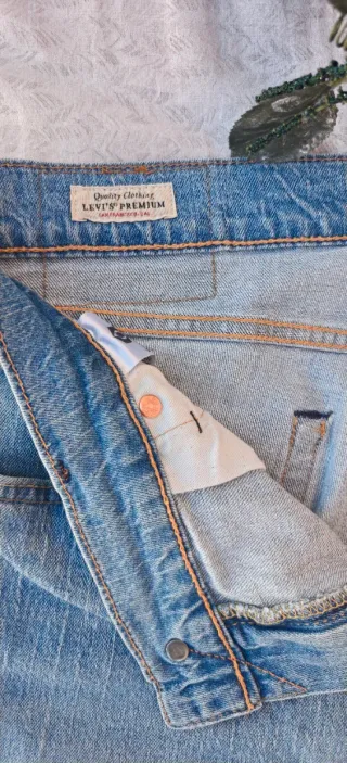 Levi's 511 Jeans Uomo W34 L36-Denim chiaro-Slim Ft