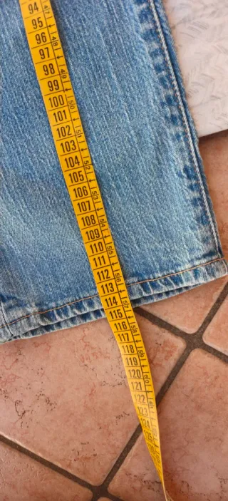 Levi's 511 Jeans Uomo W34 L36-Denim chiaro-Slim Ft