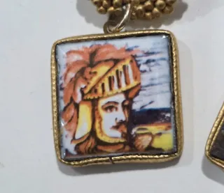 Orecchini vintage Caltagirone