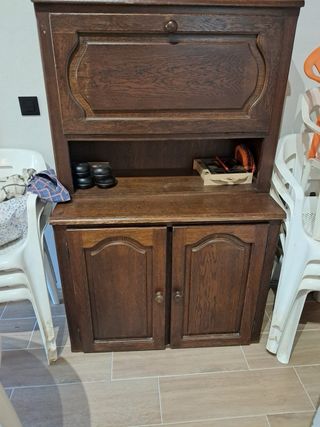 Mueble salon madera maciza
