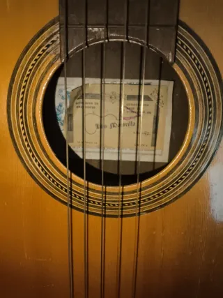 Guitarra Española Vintage LUIS MARAVILLA Años 70