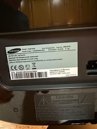 Samsung Monitor 22 HD
