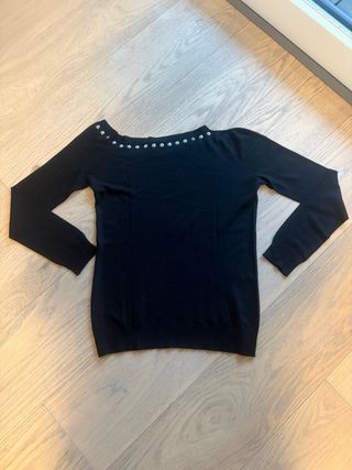 Maglia Liu Jo monospalla con borchiette