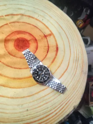 Reloj Automático Negro plata