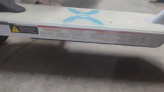 Patinete eléctrico blanco hover-1