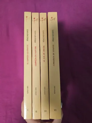 Colección Libros 1-4 Capitan Alatriste