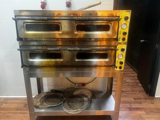 Horno de pizza profesional doble