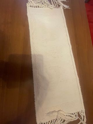 Centrotavola Arazzo Sardo Pavoncelle