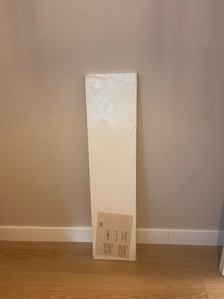 2 Baldas Pared Ikea Blancas Madera