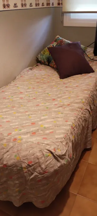 Dos Cama individual 80cm con colchón Hasta el 11/3