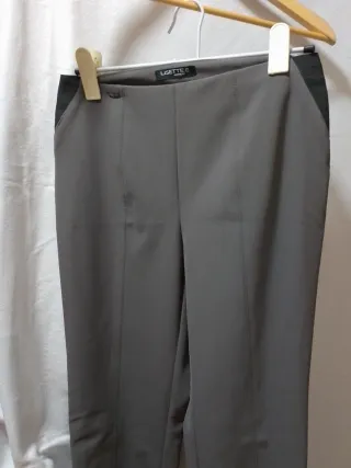 Pantalón pitillo gris LISETTE