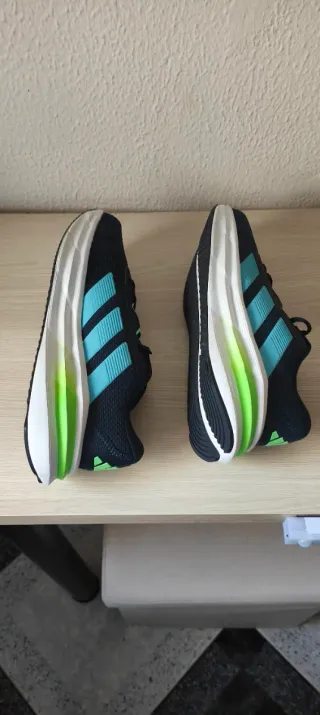 Zapatillas running Adidas Galaxy 7 Hombre Azul/Ver