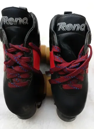 Patines Hockey Reno Negros y Rojos