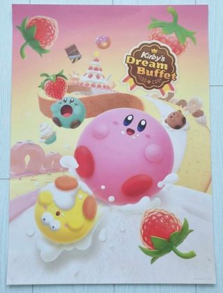 Póster Kirby's Dream Buffet – 70x50 cm