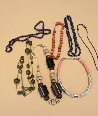 Lotto collane bigiotteria donna