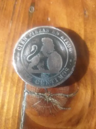 Moneda 10 Céntimos Primera República