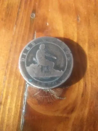 Moneda 10 Céntimos Primera República