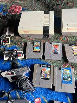 LOTE Nintendo NES – 2 CONSOLAS + 13 JUEGOS