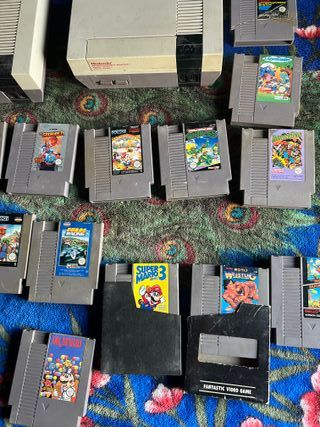 LOTE Nintendo NES – 2 CONSOLAS + 13 JUEGOS