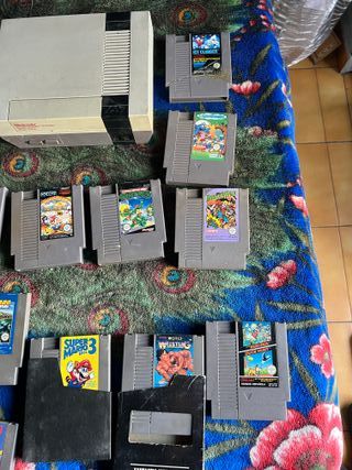LOTE Nintendo NES – 2 CONSOLAS + 13 JUEGOS
