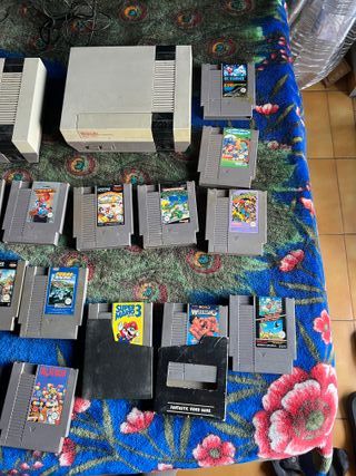 LOTE Nintendo NES – 2 CONSOLAS + 13 JUEGOS
