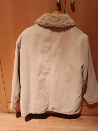Abrigo beige mujer talla XXL