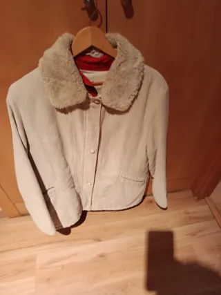 Abrigo beige mujer talla XXL