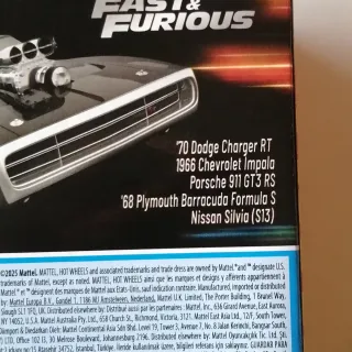 Hot Wheels Fast & Furious 5-Pack