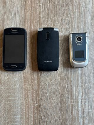 Lote móviles Nokia, Samsung, Thomson