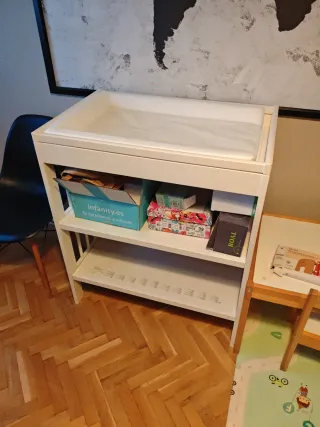 Cambiador Bebé Ikea Blanco