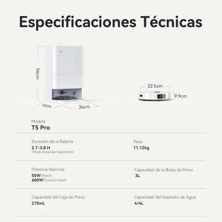 Robot Aspirador JONR T5 Pro