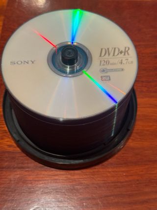 Bobina 50 DVD+R Sony 120 min 4.7 GB RW