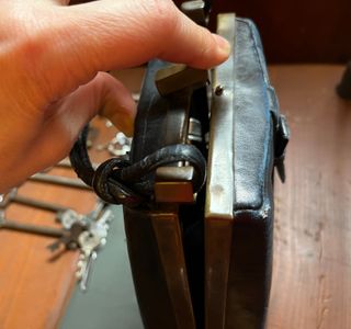 BOLSO LLAVES ANTIGUAS Y PICADORES RENFE