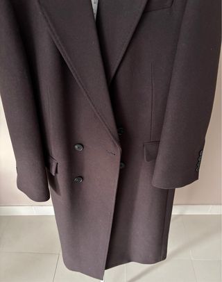 Abrigo Cruzado Oversize Zara