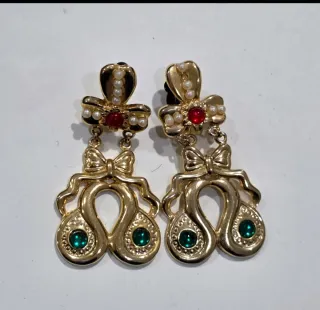 Orecchini clip vintage anni '40