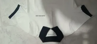 Polo Calvin Klein Jeans Blanco y Negro