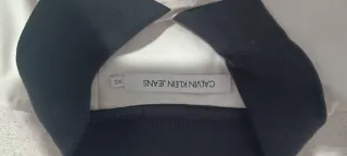 Polo Calvin Klein Jeans Blanco y Negro