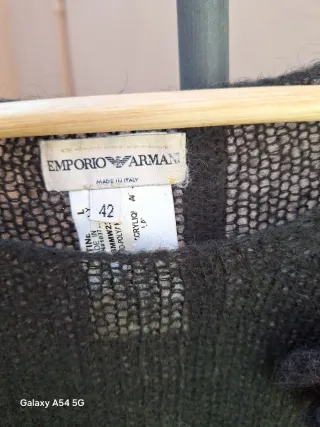 Jersey Emporio Armani semitransparente