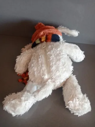 Cagnolino morbido in ciniglia