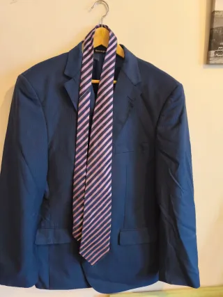 Traje azul marino Dustin Talla 56