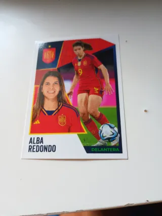 Cromo Alba Redondo España