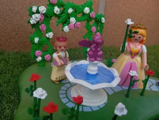 Barca Playmobil con figuras