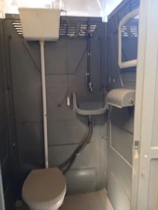 Aseo portátil caseta feria