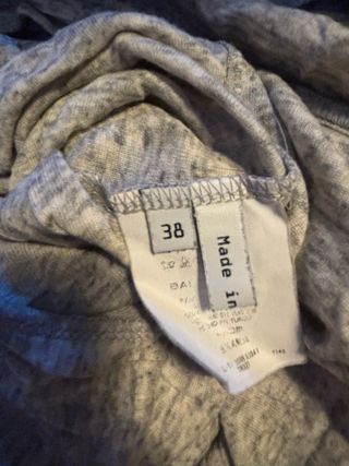 Vestido Balenciaga Gris Talla Única