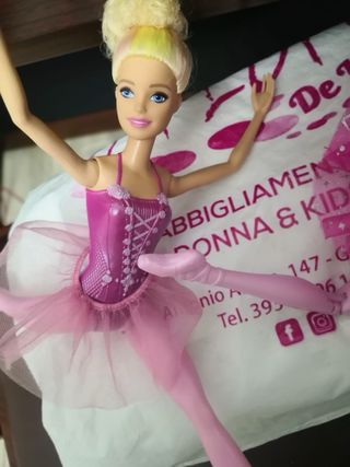 Bambola Barbie Ballerina Rosa