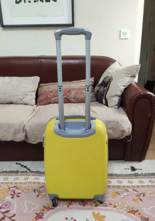 Maleta de cabina Alexander amarilla 54x36x20cm