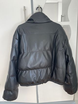 Chaqueta bomber negra